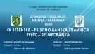 V. liga - SKUPINA JUH, 19. KOLO - FK Jesenské 1