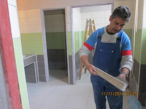 Rečkonštrukcia toaliet v MKS 2014
