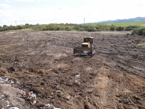 Sanácia miest s nelegálne umiestneným odpadom v obci Jesenské / Illegális hulladéklerakó felszámolása Feled község területén